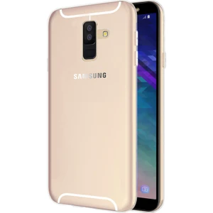 Samsung Galaxy A6 Plus 2018 Kılıf Transparent Soft Beyaz