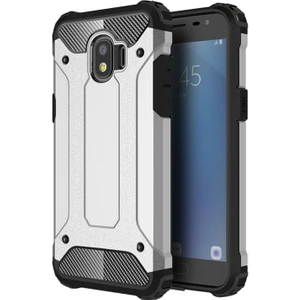Samsung Galaxy Grand Prime Pro Kılıf Rugged Armor Gümüş