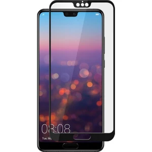 Huawei P20 Tam Kaplayan Temperli Cam Ekran Koruyucu Kırılmaz Film