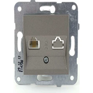 Novella ( Antrasit Mekanizma + Antrasit Kapak ) Nümeris Priz