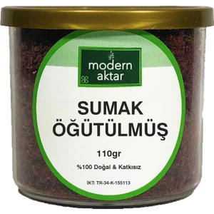 Modern Aktar Doğal Sumak Öğütülmüş 110 gr