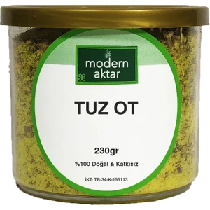 Modern Aktar Doğal Tuz ot 230 gr ( Sebzeli Tuz )