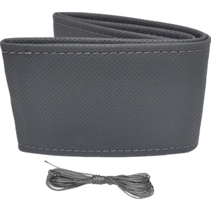 Delikli Desenli Deri Sarmalı Dikme Direksiyon Kılıfı DK205