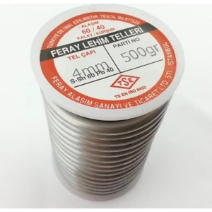 Lehim Teli 500Gr 4Mm 60/40