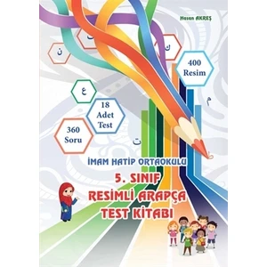 5. Sınıf Resimli Arapça Test Kitabı