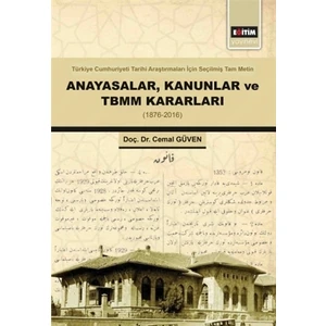 Anayasalar Kanunlar ve TBMM Kararları