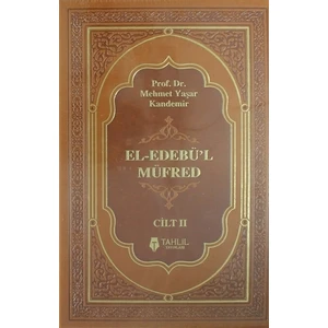 El - Edebü'l Müfred Deri Cilt (2 Cilt Takım)