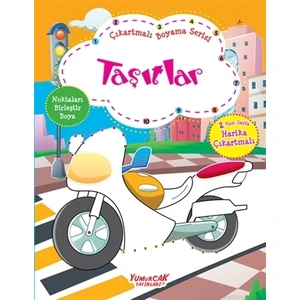 Taşıtlar - Çıkartmalı Boyama Serisi