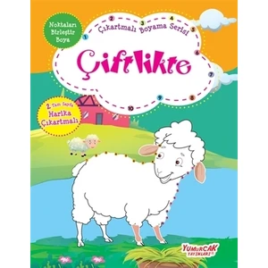Çiftlikte - Çıkartmalı Boyama Serisi