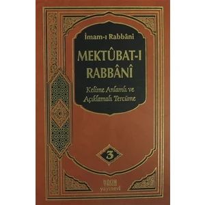 Mektubat-ı Rabbani 3. Cilt