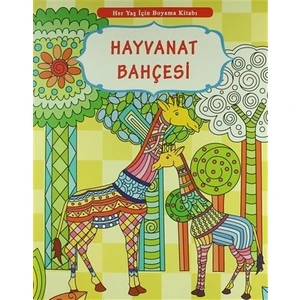 Her Yaş İçin Boyama Kitabı - Hayvanat Bahçesi