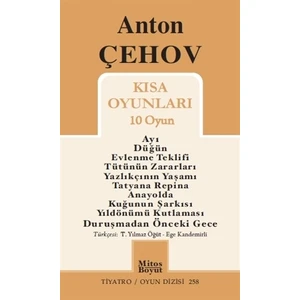 Anton Çehov Kısa Oyunları (10 Oyun)