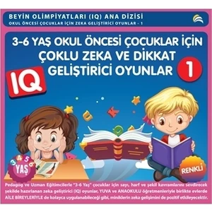 3-6 Yaş Okul Öncesi Çocuklar İçin Çoklu Zeka ve Dikkat Geliştirici Oyunlar 1