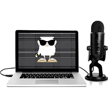 Blue Yeti Usb Microphone Blackout Siyah Mikrofon Fiyatı