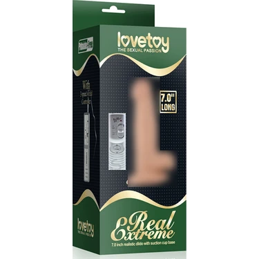 Lovetoy Real Extreme Titreşimli Vibratör Realistik Penis 17