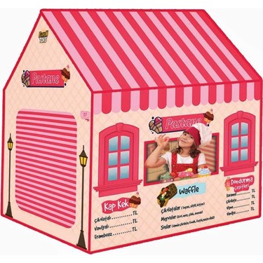 Aktif zorunlu Min  Furkan Toys Kız Çocuk Oyun Evi Oyun Çadırı Pastane Evcilik Fiyatı