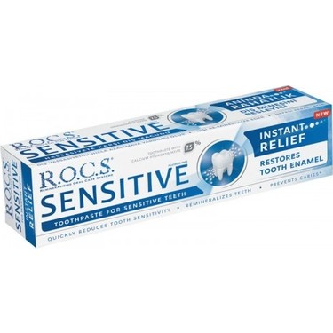 Rocs Sensitive Hassasiyete Karşı Diş Macunu 75 ml | beargraphics.de
