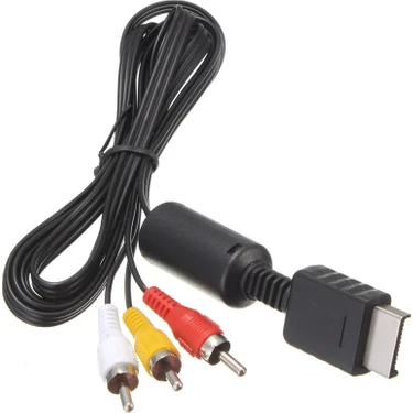 CresCent Playstation 2/3 TV Bağlantı Kablosu PS2/PS3 TV AV