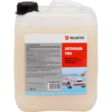 Würth Cilalı Araç Şampuanı 5