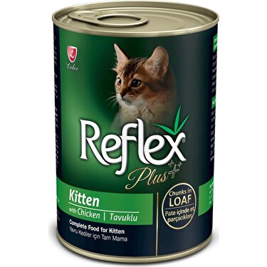 Reflex Plus Kitten Tavuklu Konserve Yavru Kedi Mamasi 400 Gr Fiyati