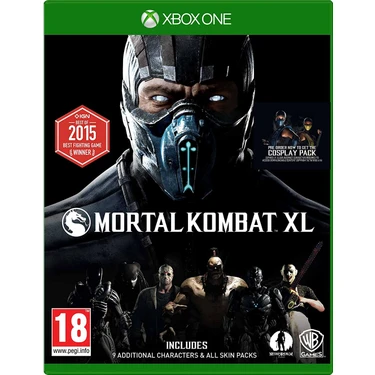 Warner Bros Mortal Kombat XL Xbox One Platformunda 18 Yaş Üstü Dövüş Oyunu Çoklu Oyuncu Desteği