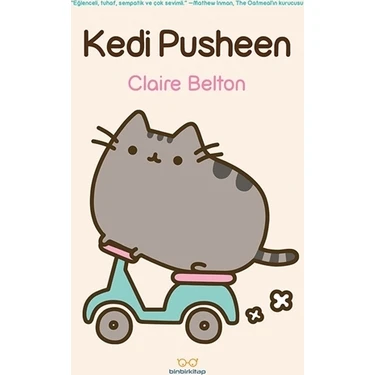 Binbirkitap Kedi Pusheen Claire Belton Tarafından Yazılmış Ciltsiz 184 Sayfa