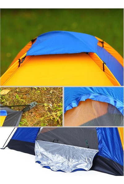 Gringo 6 Kişilik Kamp Çadırı 220x250x150 cm - Ekonomik