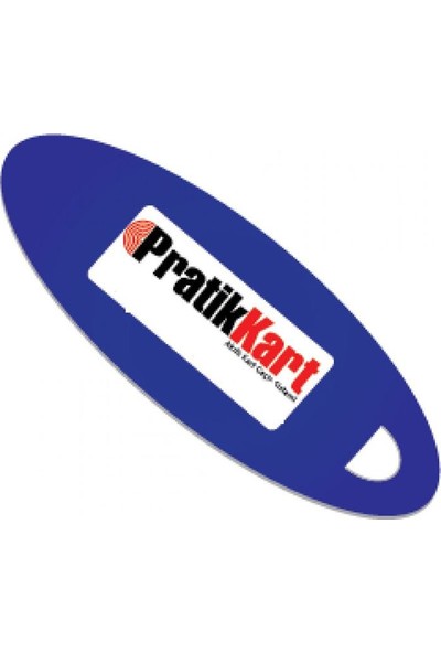 Pratik Kart Geçiş Sistemi Yedek Balık Anahtarlık (25 Ad.Lik Paket)