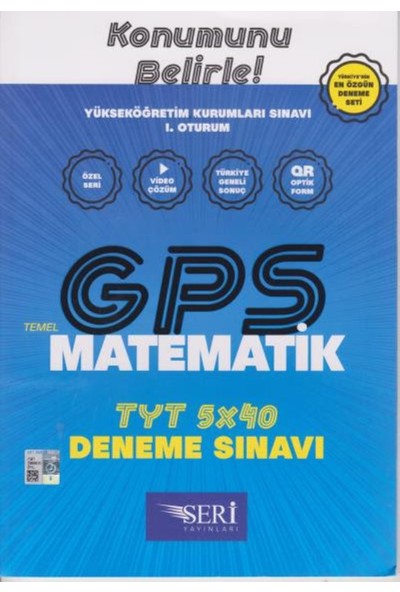 Seri Gps Tyt Matematik 5X40 Deneme Sınavı