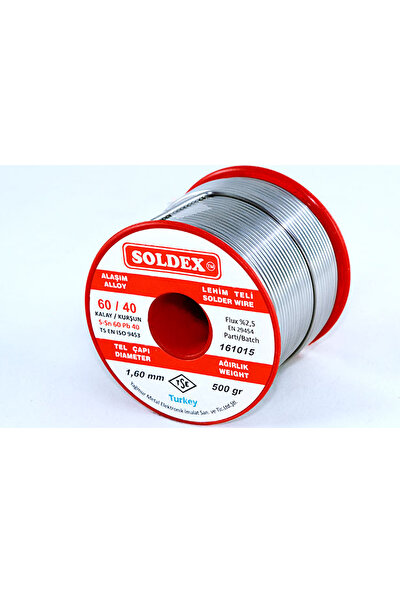 Soldex 60-40 Lehim Teli 500 Gr 0.50 mm