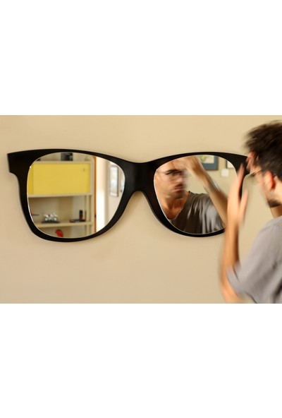 Gibi Design Raymond Siyah Gözlük Ayna