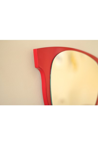 Gibi Design Raymond Kırmızı Gözlük Ayna