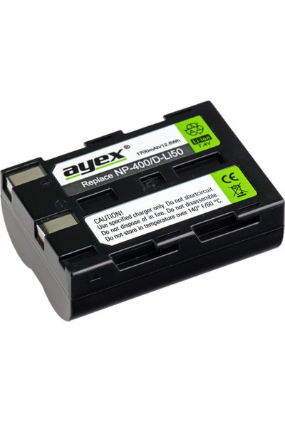 Ayex Pentax- Konica Minolta- Samsung Ve Sigma İçin D-Li50- Np-400 Batarya