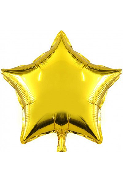 Kazanabil Yıldız Şeklinde Folyo Balon 40cm Gold