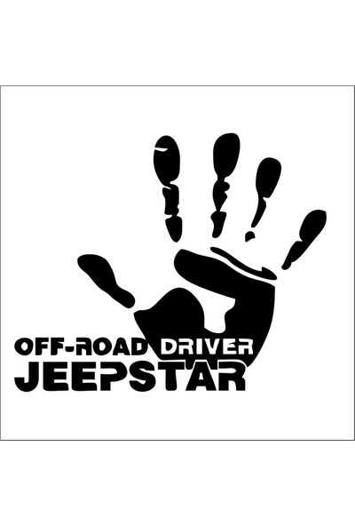 Kaliteli OFF Road Sürücü Stickerı