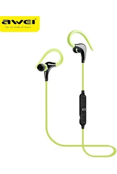 Awei Sport Stereo Bluetooth Kulaklık A890BL - Yeşil