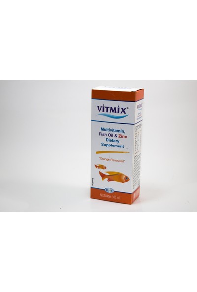 Vitmix Multivitamin,Balıkyağı & Çinko içeren Takviye Edici Gıda 100 ml