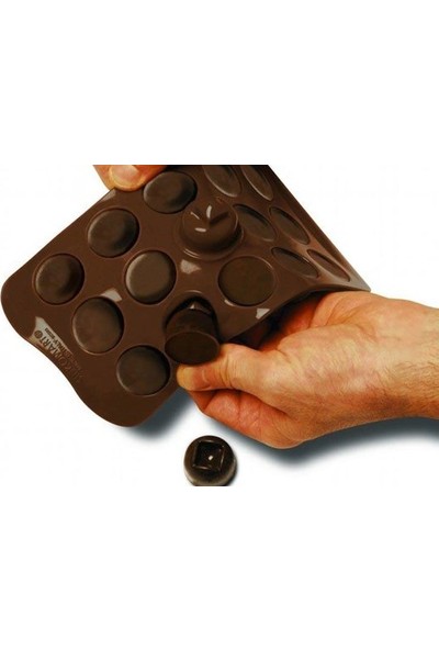 Silikomart Cube Çikolata Kalıbı
