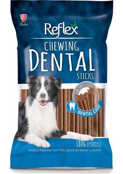 Dental Sticks Yıldız Şeklinde Köpek Ödül Çubuğu 180gr