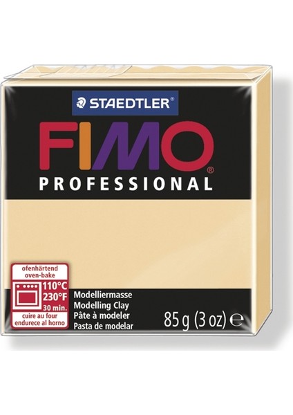 Fimo Professional Polimer Kil 85Gr. Cashmere Metallic