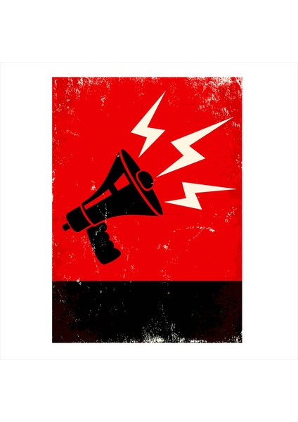 Ahşap Tablo Megafone