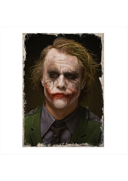 Ahşap Tablo Joker