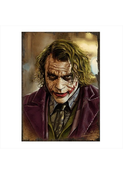 Ahşap Tablo Joker