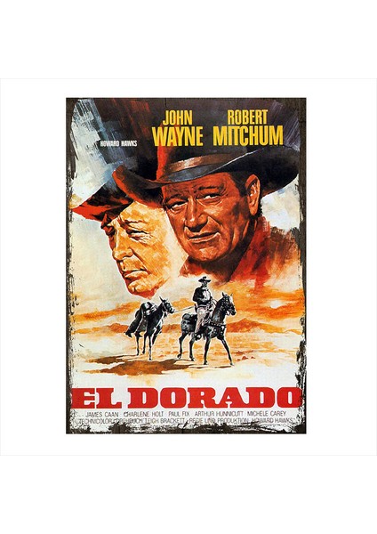 Ahşap Tablo Eldorado Film Posteri