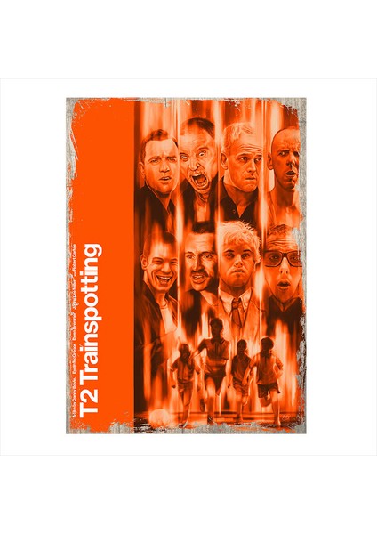 Ahşap Tablo Trainspotting Film Posteri