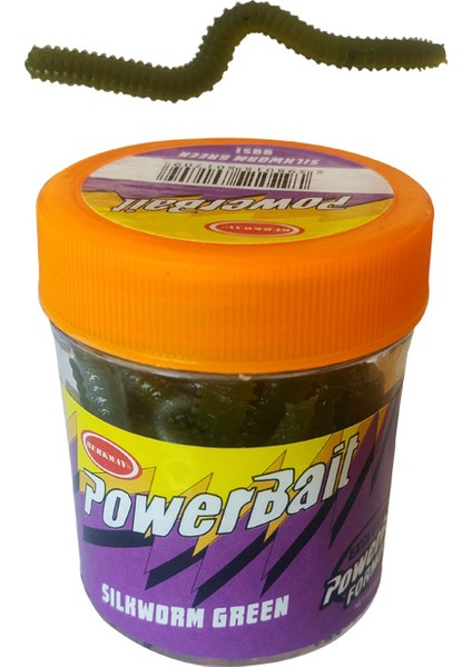 Power Bait 9951 Silkworm Green Kurt