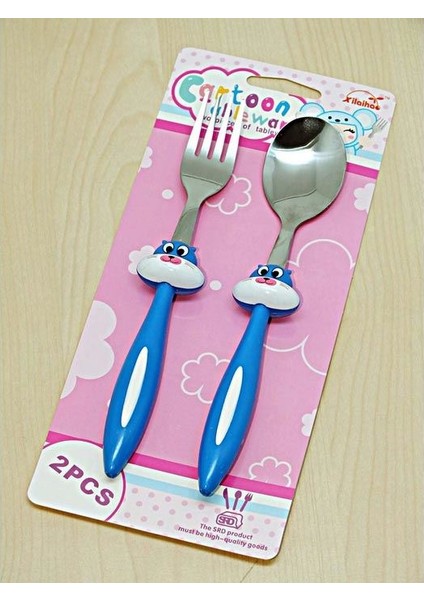 Bebek Çatal Kaşık Seti - 18 cm fiyatları