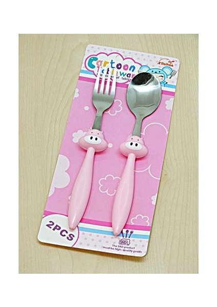 Bebek Çatal Kaşık Seti - 18 cm modelleri