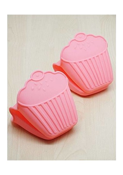 Cupcake Silikon Fırın Eldiveni