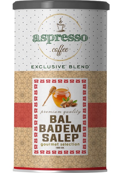 Bal Badem Salep 1000 gr